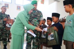 HUT TNI Ke-79, Kodim 0429/Lamtim Gelar Baksos Kesehatan Hingga Makan Gratis