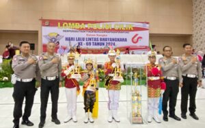 Pocil Binaan Sat Lantas Polres Tulang Bawang Raih Juara Umum III, AKP Khoirul: Prestasi Yang Cemerlang