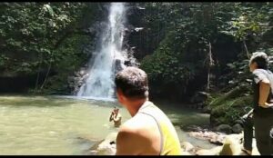 Peratin Pekon Way Sindi Hanuan Promosikan Objek Wisata Air Terjun