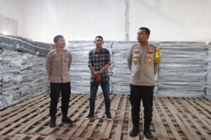 Kapolres Tulang Bawang Cek Langsung Gudang Logistik Pilkada 2024, Ada 4 Pointers Yang Disampaikan