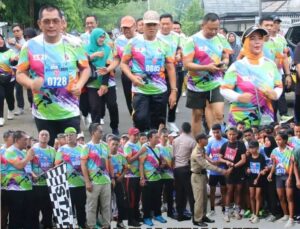 Fun Run HUT Korpri ke-53 Lampung Utara Sukses, Pj. Bupati: Mari Bersama Bangun Daerah