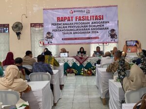 Bawaslu Lampung Utara Gelar Rapat Fasilitasi Perencanaan Program Anggaran 2024