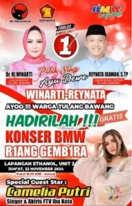 Hadiri Konser BMW Riang Gembira Bersama Win-Nata Besok Malam