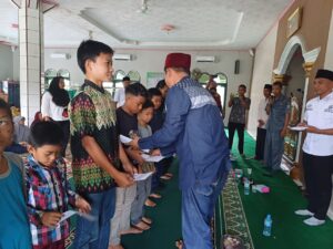 Peringatan Maulid Nabi Muhammad SAW, Polres Way Kanan Berbagi Kebahagiaan dengan Anak Yatim