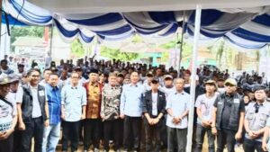 Solid Bergerak, Ali Rahman Kukuhkan Tim Laba-Laba Kecamatan Pakuan Ratu dan Negeri Agung