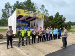 Polres Tulang Bawang Barat Dirikan 1 Pos Yan dan 3 Pos Pam Selama Natal 2024 dan Tahun Baru 2025 (Nataru)