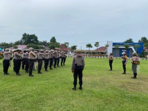 Polres Tulang Bawang Gelar Latihan Dalmas Lanjut, Berikut Tujuan dan Manfaatnya